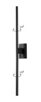 Фото Бра Crystal Lux LARGO AP12W BLACK