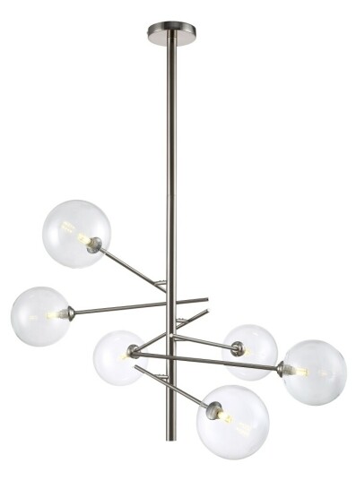 Фото Люстра Crystal Lux MARCOS SP6 NICKEL