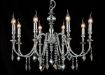 Фото 1 Люстра Crystal Lux MERCEDES SP8 CHROME/SMOKE