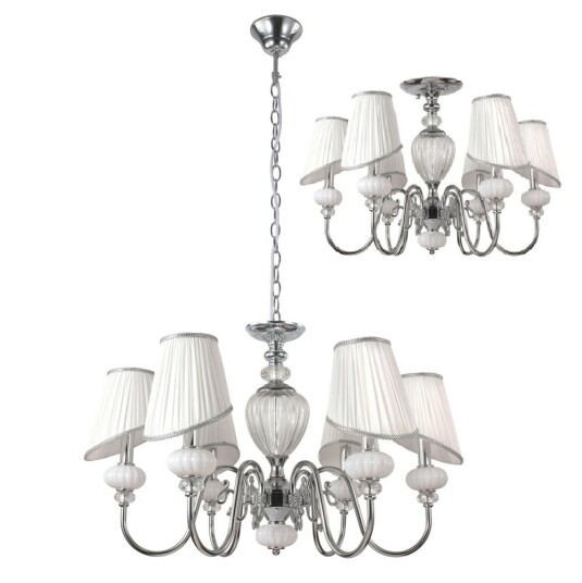 Фото Люстра Crystal Lux ALMA WHITE SP-PL6