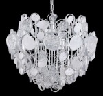 Фото 2 Светильник подвесной Crystal Lux DESEO SP6 D460 SILVER