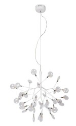 Фото Светильник подвесной Crystal Lux EVITA SP36 WHITE/TRANSPARENT