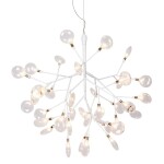 Фото 2 Светильник подвесной Crystal Lux EVITA SP36 WHITE/TRANSPARENT