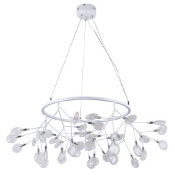 Фото Светильник подвесной Crystal Lux EVITA SP45 D WHITE/TRANSPARENT