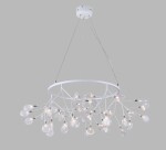 Фото 1 Светильник подвесной Crystal Lux EVITA SP45 D WHITE/TRANSPARENT