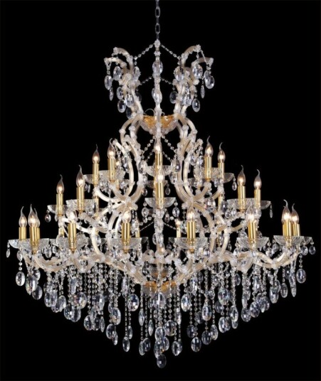 Фото Люстра Crystal Lux HOLLYWOOD SP16+8+8 GOLD