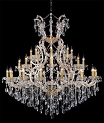 Фото Люстра Crystal Lux HOLLYWOOD SP16+8+8 GOLD