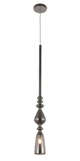 Фото Светильник подвесной Crystal Lux LUX NEW SP1 B SMOKE