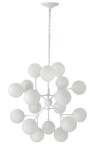 Фото Люстра Crystal Lux MEDEA WHITE SP18