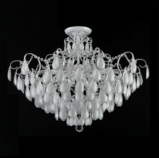 Фото Светильник потолочный Crystal Lux SEVILIA PL9 SILVER