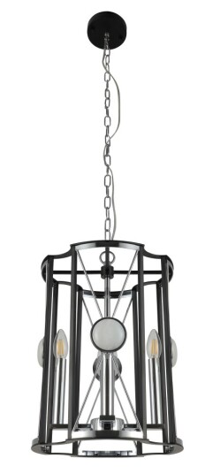 Фото Светильник подвесной Crystal Lux TANDEM SP4 D410 CHROME