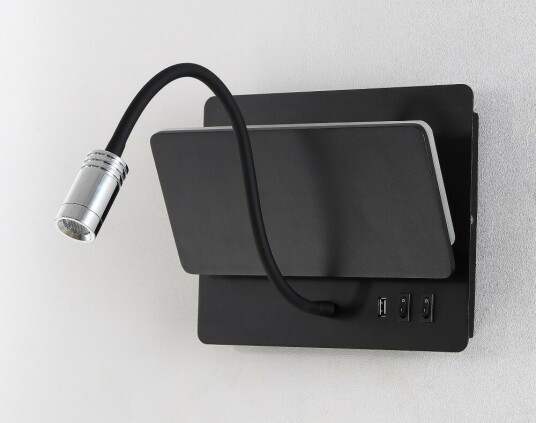 Фото Бра Crystal Lux CLT 226W250USB BL