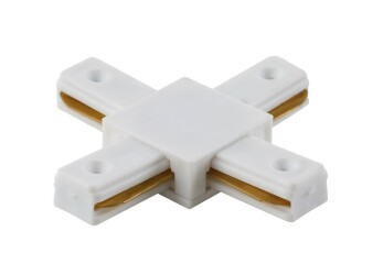 Фото Соединитель X-образный (однофазный) Crystal Lux CLT 0.211 04 WH