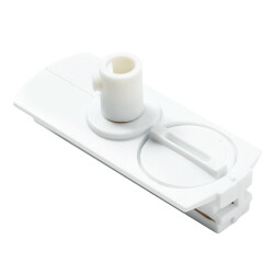 Фото Адаптер для однофазного шинопровода Crystal Lux CLT 0.212 02 WH