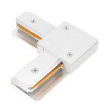 Фото 1 Соединитель L-образный (однофазный) Crystal Lux CLT 0.211 07 WH