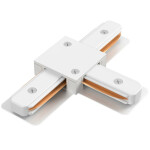 Фото 1 Соединитель T-образный (однофазный) Crystal Lux CLT 0.211 08 WH