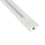 Фото 1 Шинопровод встраиваемый однофазный с питанием и заглушкой Crystal Lux CLT 0.121 01 L1000 WH