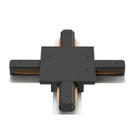 Фото 2 Соединитель X-образный (однофазный) для встраиваемого шинопровода Crystal Lux CLT 0.2211 04 BL