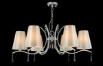Фото 1 Люстра Crystal Lux RENATA SP6 SILVER