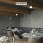 Фото 4 Светильник подвесной Crystal Lux HELADO SP1 D200 GOLD