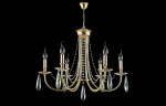 Фото 1 Люстра Crystal Lux VICTORIA SP6 GOLD/AMBER