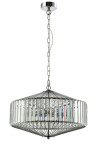 Фото Люстра Crystal Lux FIESTA SP5 CHROME/TRANSPARENTE