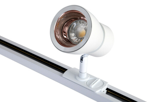 Фото Светильник трековый однофазный Crystal Lux CLT 0.31 009 WH-GO