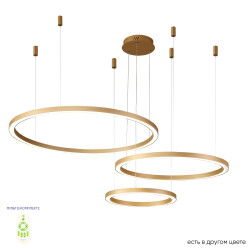 Фото Люстра Crystal Lux FORTUNA SP158W LED D400+600+800 GOLD