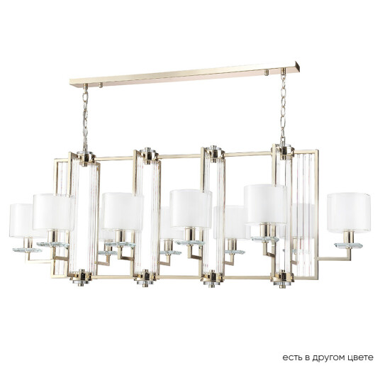 Фото Люстры Crystal Lux NICOLAS SP10 L1300 GOLD/WHITE