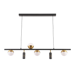 Фото Светильник подвесной Crystal Lux CLT 047C6 L1000 BL-GO