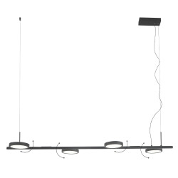 Фото Светильник подвесной Crystal Lux CLT 027C4 L1000 BL