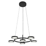 Фото Светильник подвесной Crystal Lux CLT 027C6 D700 BL