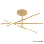 Фото Светильник потолочный Crystal Lux LARGO PL32W D730 GOLD