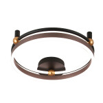 Фото 2 Светильник потолочный Crystal Lux FERNANDO PL48W LED COFFEE/BLACK