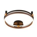 Фото 3 Светильник потолочный Crystal Lux FERNANDO PL48W LED COFFEE/BLACK