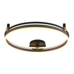 Фото 4 Светильник потолочный Crystal Lux FERNANDO PL72W LED COFFEE/BLACK