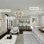 Фото 4 Светильник подвесной Crystal Lux LUXURY SP2 GOLD