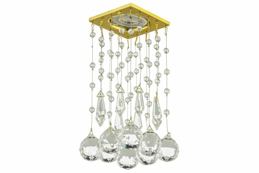 Фото Спот встраиваемый Dio D'Arte Asfour Tayo GU10.5.14.8x8.220 G