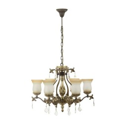 Фото Подвесная люстра Dio DArte Asfour Dorato E 1.1.6.200 S