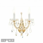 Фото Светильник настенный iLamp Diamond W6071-2 CG+CL