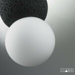 Фото 2 Подвесной светильник iLamp FOXTROT 10694P/1-D100 BLACK&WHITE