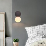 Фото 4 Подвесной светильник iLamp FOXTROT 10694P/1-D100 BLACK&WHITE