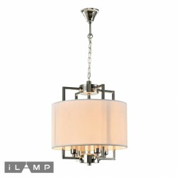 Фото Подвесная люстра iLamp Divole P9505-4 Nickel