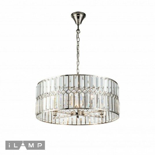 Фото Подвесная люстра iLamp Form 6122-600 NICKEL