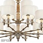 Фото 3 Подвесная люстра iLamp Alexa P2404-10+5 Nickel