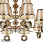 Фото 3 Подвесная люстра iLamp Brooklyn P2401-8+4 Nickel