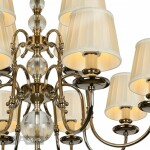 Фото 3 Подвесная люстра iLamp Armonia P2510-8+4 nic