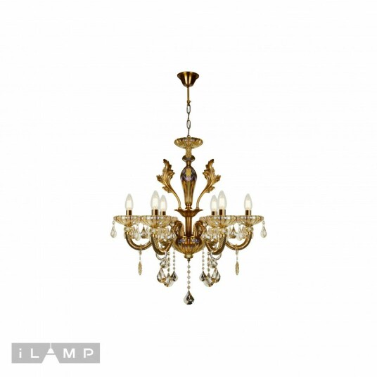 Фото Подвесная люстра iLamp Asia 81069-6 BR