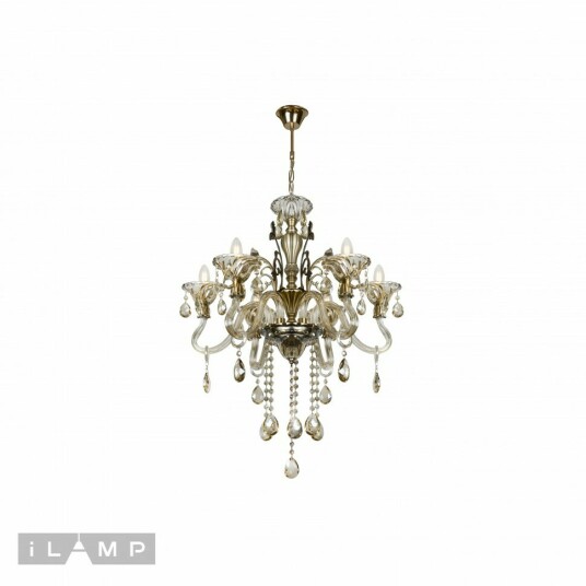 Фото Подвесная люстра iLamp Asia 61082-6 BR