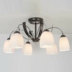 Фото 2 CL128161 Крокус Хром+Венге Св-к Люстра